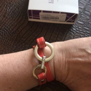 Lia Sophia Wrap Star Bracelet in Coral Brand New